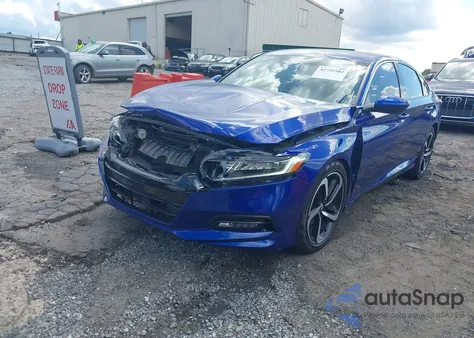 2018 Honda Accord Sport из США, поврежденный, VIN 1HGCV1F34JA193868